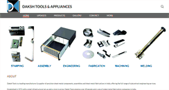 Desktop Screenshot of dakshtools.com
